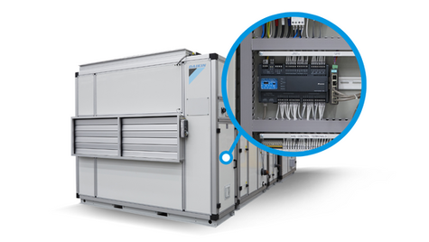 New Daikin AHU features product integrated controls