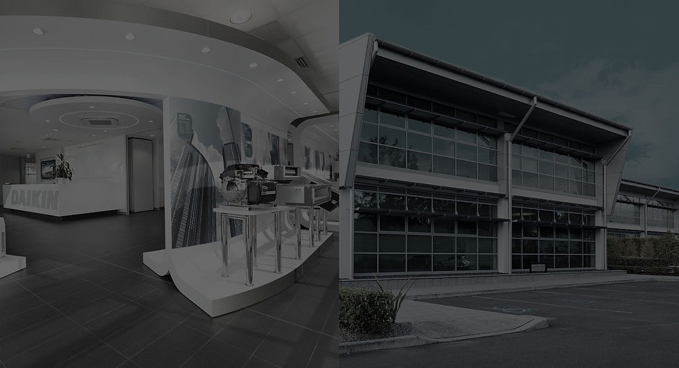 A building and its inside facility