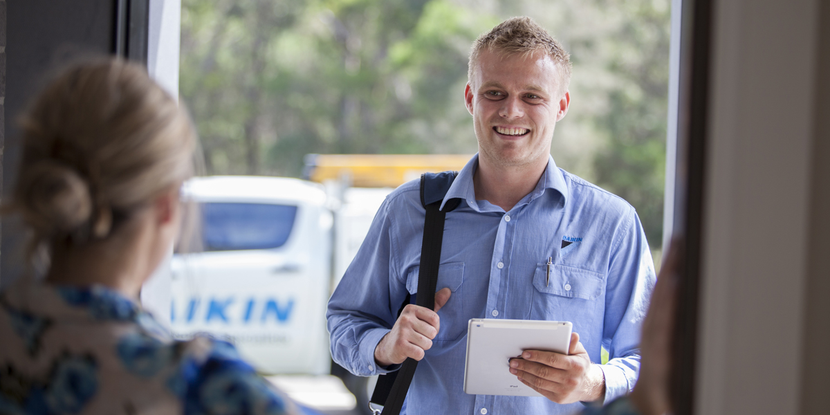 Daikin Connect Step 2. Dealer Inspection