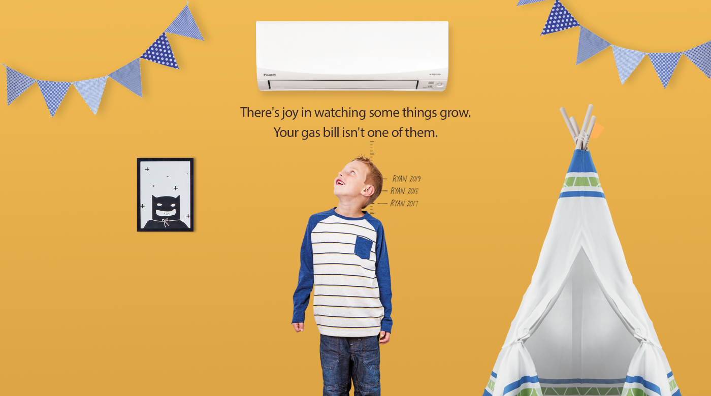 Heating with Daikin